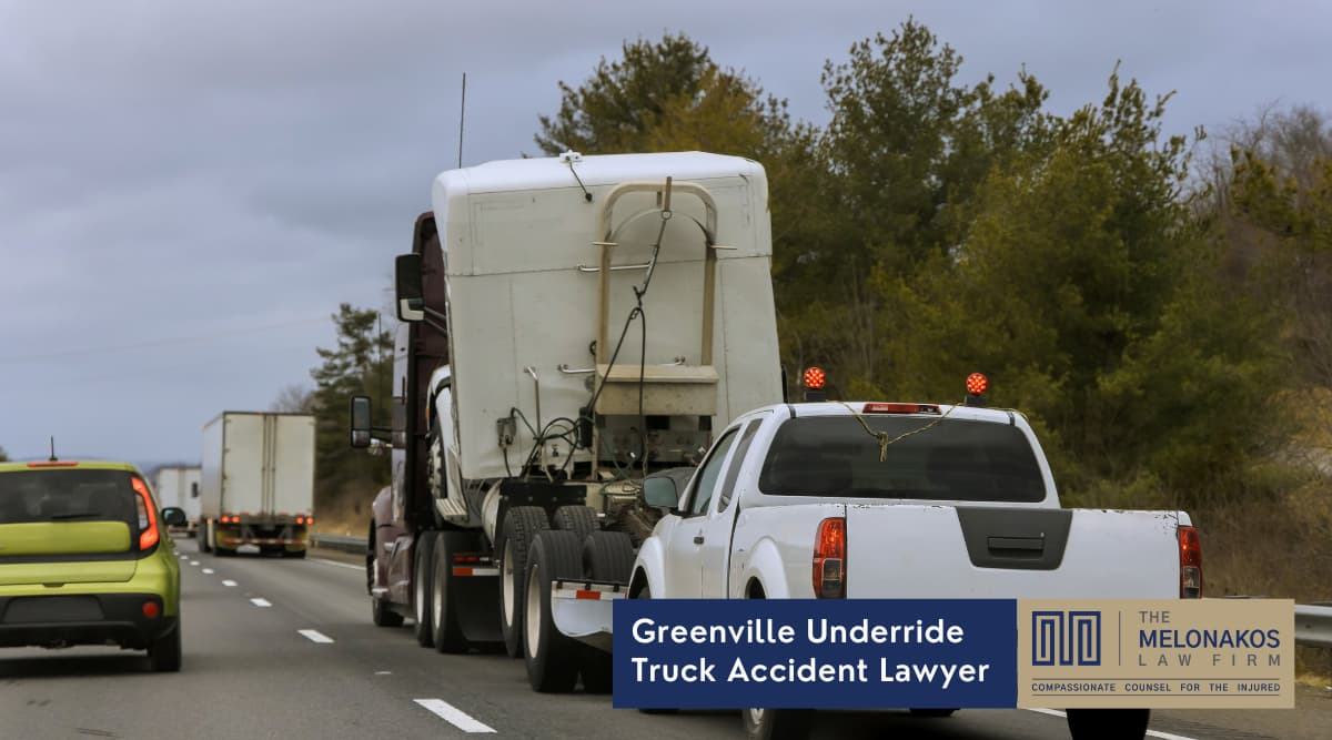 Greenville underride truck accident lawyer