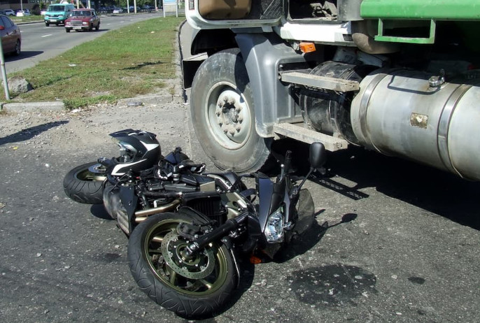 left-turn motorcycle accident